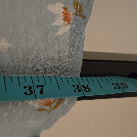 Hem & Thread Crocheted Back Floral Swing Dress NWT - Picture 9 of 9